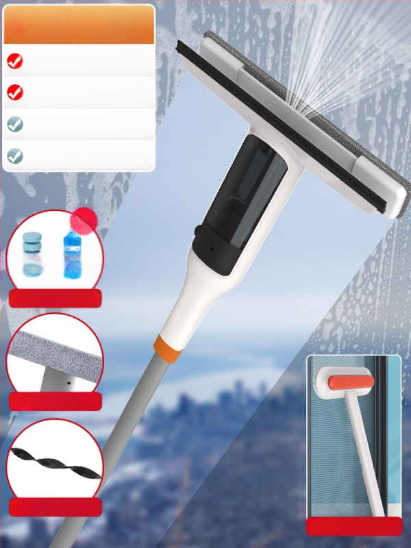 Klaasipühkija majapidamise kõrghoonete aknapesumasin Kahepoolne aknapühkija majapidamispuhastusvahend Soobel Gurgling Muu