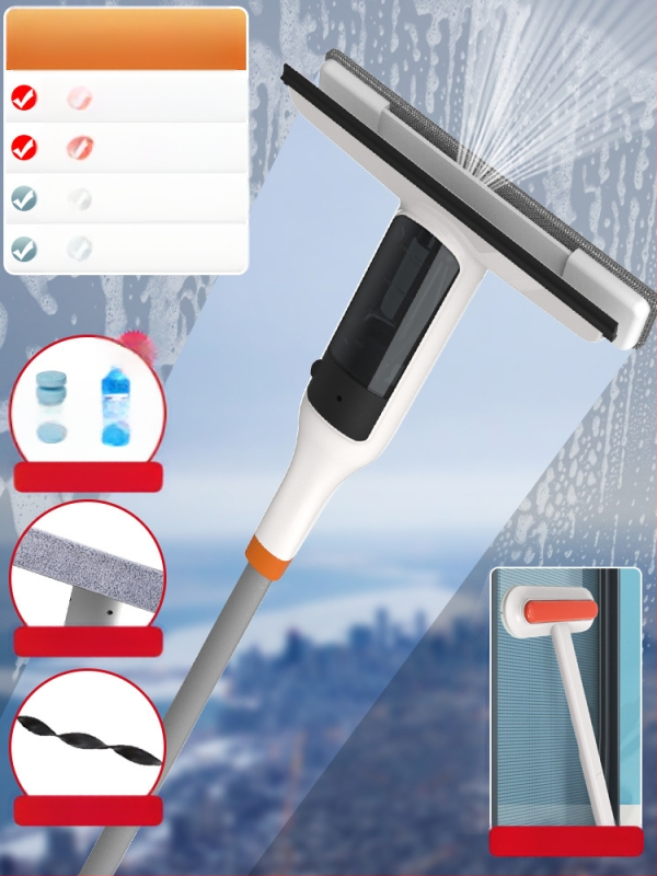 Klaasipühkija majapidamise kõrghoonete aknapesumasin Kahepoolne aknapühkija majapidamispuhastusvahend Soobel Gurgling Muu