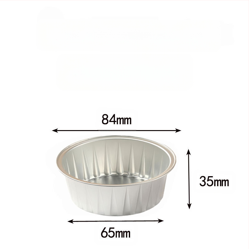 20 опаковки, 50 опаковки, чаши за пудинг, фритюрник със специален цвят, кутия от алуминиево фолио, кръгла купа, кутия за торта, чаша за барбекю