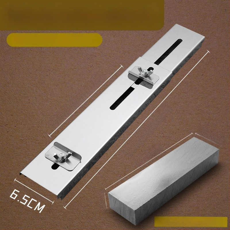 Roostevabast terasest fikseeritud terituskivi kronstein majapidamises kasutatavale reguleeritavale valamule, fikseeritud restile, uus libisemisvastane teritusrest