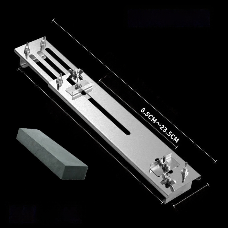 Roostevabast terasest fikseeritud terituskivi kronstein majapidamises kasutatavale reguleeritavale valamule, fikseeritud restile, uus libisemisvastane teritusrest