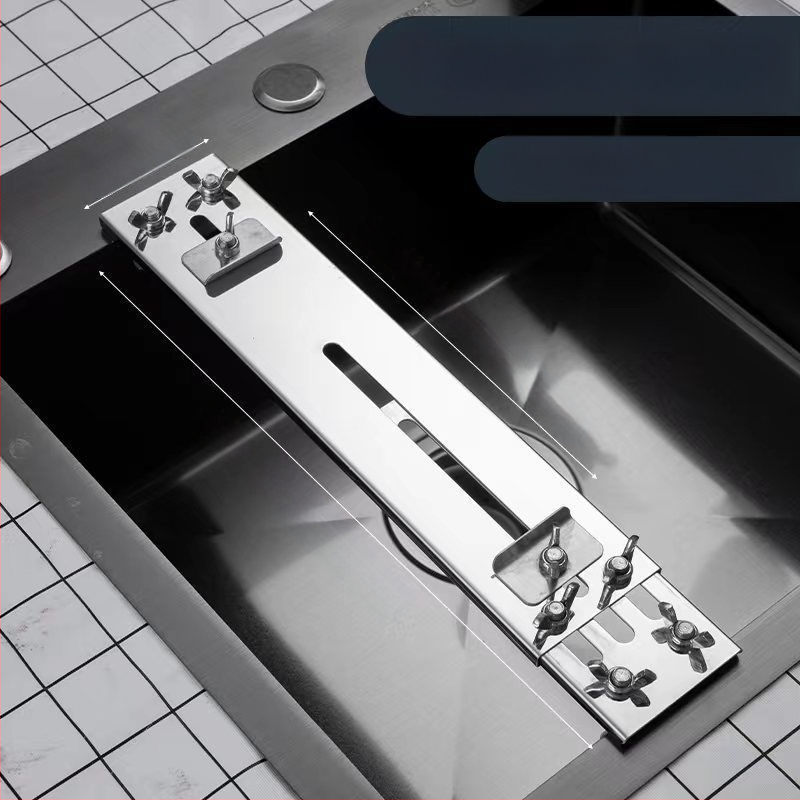 Roostevabast terasest fikseeritud terituskivi kronstein majapidamises kasutatavale reguleeritavale valamule, fikseeritud restile, uus libisemisvastane teritusrest