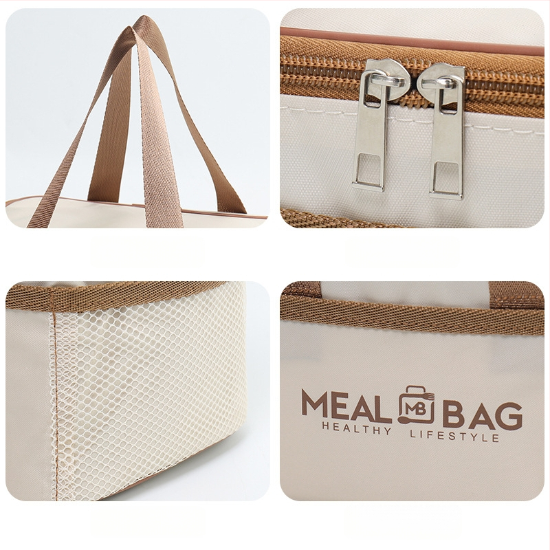 Pietų dėžutės rankinės izoliacinis krepšys lauko piknikui didelės talpos maisto krepšys biuro studentams