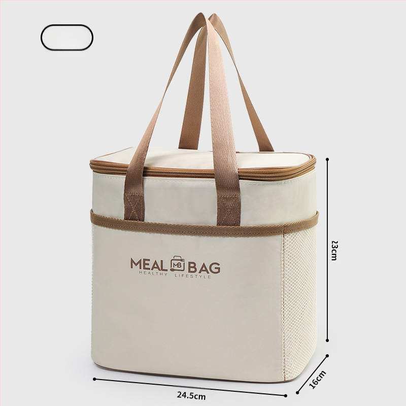 Pietų dėžutės rankinės izoliacinis krepšys lauko piknikui didelės talpos maisto krepšys biuro studentams