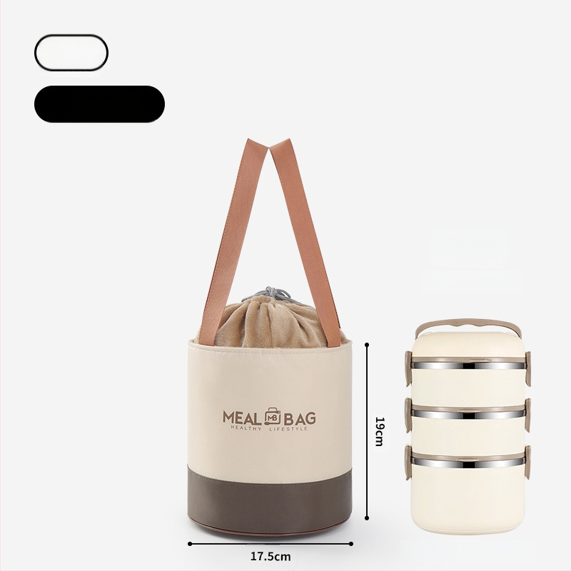 Pietų dėžutės rankinės izoliacinis krepšys lauko piknikui didelės talpos maisto krepšys biuro studentams