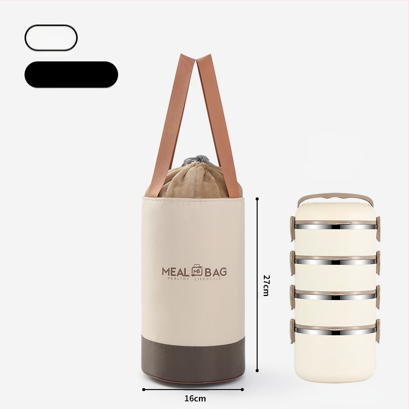 Pietų dėžutės rankinės izoliacinis krepšys lauko piknikui didelės talpos maisto krepšys biuro studentams