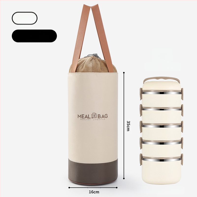 Pietų dėžutės rankinės izoliacinis krepšys lauko piknikui didelės talpos maisto krepšys biuro studentams