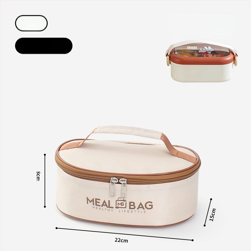 Pietų dėžutės rankinės izoliacinis krepšys lauko piknikui didelės talpos maisto krepšys biuro studentams