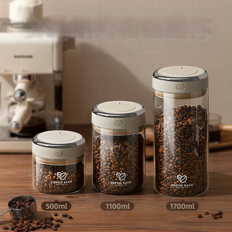 Vlastná navrhnutá nádrž na skladovanie kávových zŕn, vákuová uzavretá nádrž na skladovanie kávového prášku, nádrž na skladovanie mliečneho prášku, nádrž na skladovanie zŕn