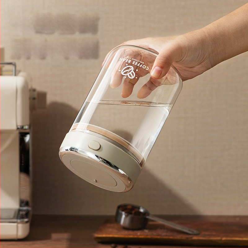 Vlastná navrhnutá nádrž na skladovanie kávových zŕn, vákuová uzavretá nádrž na skladovanie kávového prášku, nádrž na skladovanie mliečneho prášku, nádrž na skladovanie zŕn