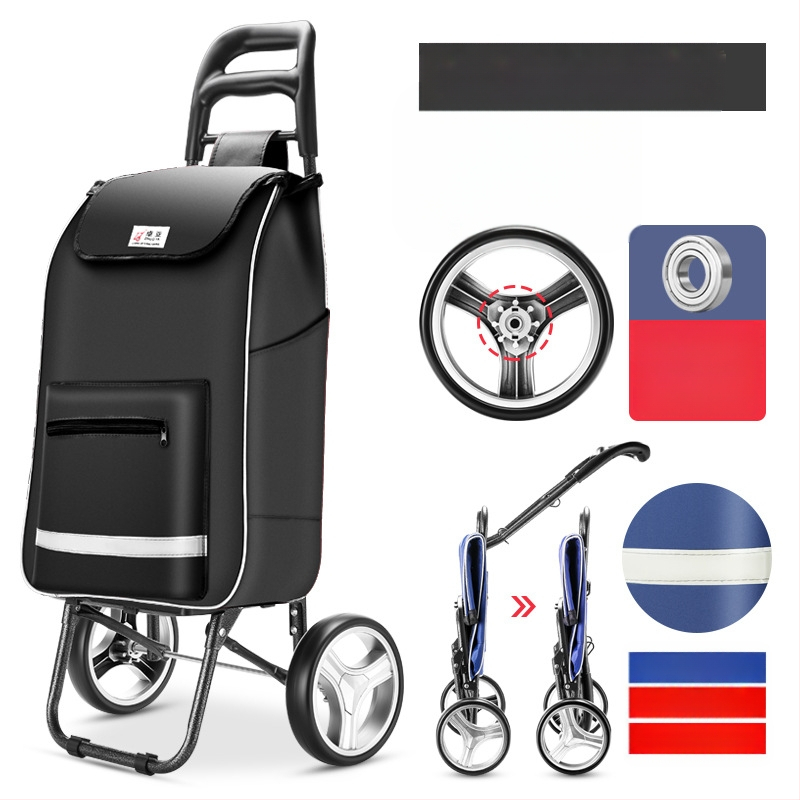 Ostukorv Ostukorv Väike käru Kaasaskantav käsikäru Kokkupandav käru Pagasikäru Käru