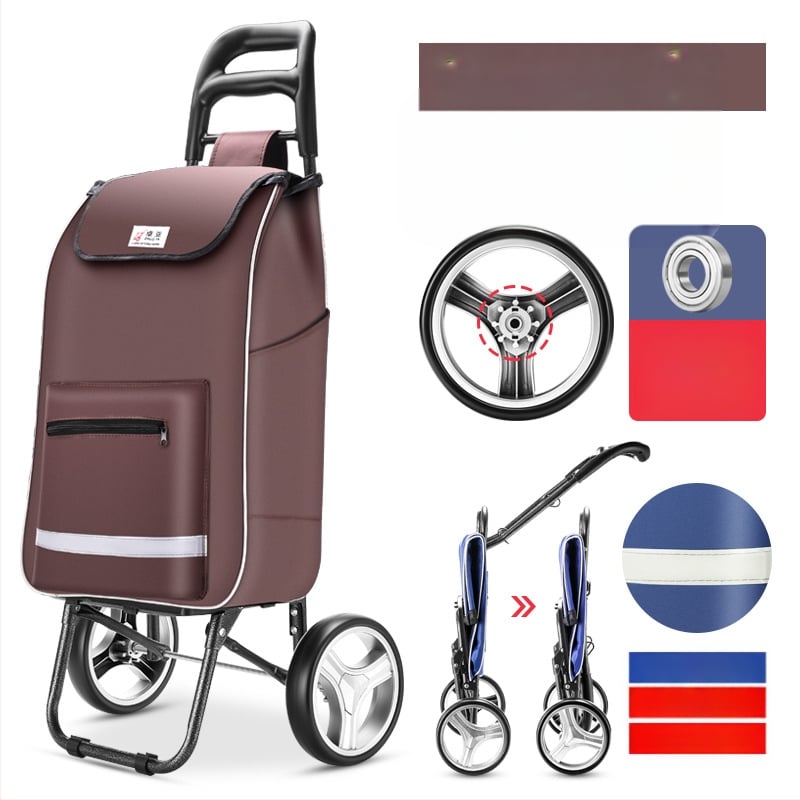 Ostukorv Ostukorv Väike käru Kaasaskantav käsikäru Kokkupandav käru Pagasikäru Käru