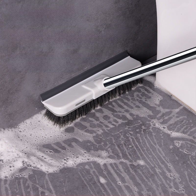 Grindų šepetys Tualeto grindų šepetys ilga rankena Tualetas Vonios kambarys Buitinis kietų plaukų valymas Plytelių tarpų valymas Daugiafunkcis