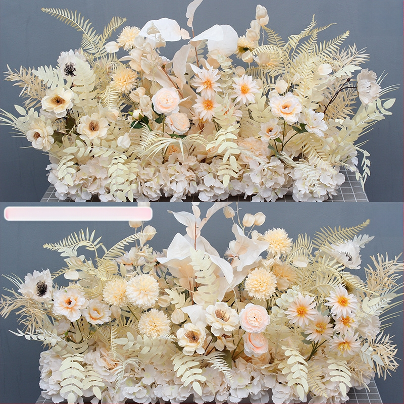 Automobilio pristatymo ceremonijos lango vestuvių dekoravimo stilius Dirbtinių gėlių dekoravimas Netikros gėlės 4s Parduotuvės pasveikinimas Kt prekės ženklo romėnų kolonų dekoravimas