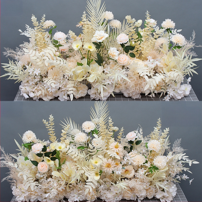 Automobilio pristatymo ceremonijos lango vestuvių dekoravimo stilius Dirbtinių gėlių dekoravimas Netikros gėlės 4s Parduotuvės pasveikinimas Kt prekės ženklo romėnų kolonų dekoravimas