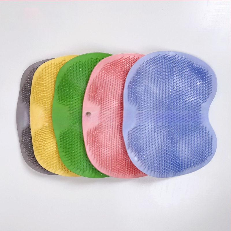 Neslystantis silikoninis pėdų trynimo artefaktas, tinginio nugaros trynimo pagalvėlė voniai, siurbimo taurelė, stipri nugaros valymo vonios sienų plovimo pagalvėlė
