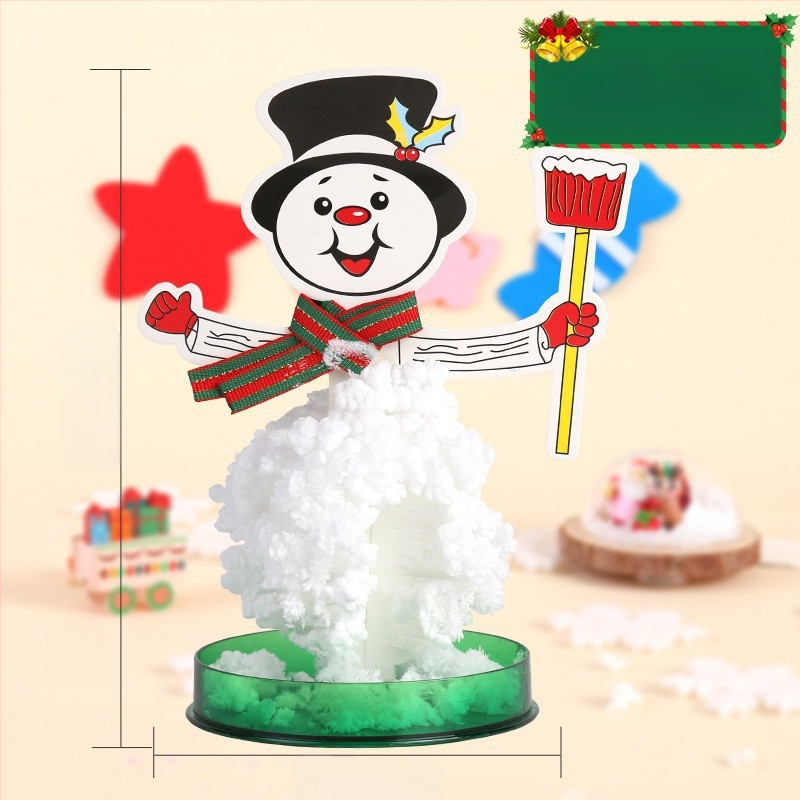 Tarpvalstybinis popierinių eglutės žydinčių vaikų „pasidaryk pats“ magiško augimo krištolinių eglutės žaislų, spalvotų Kalėdų eglučių gamintojų didmeninė prekyba tiekėjas