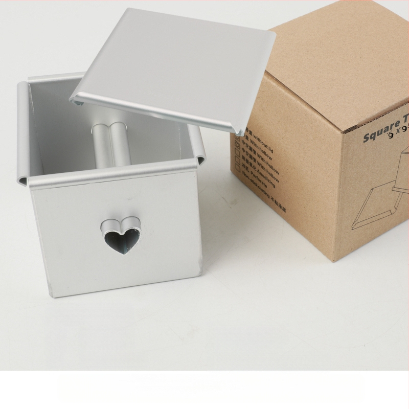 250 γρ. φόρμα τοστ τετράγωνη φόρμα κέικ, φόρμα ψωμιού σάντουιτς, τετράγωνη φόρμα κέικ, αρχαία φόρμα κέικ, παχιά