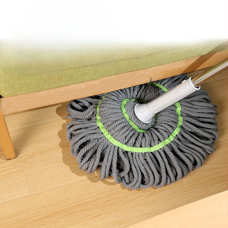 Bicaso pöörlev mopp majapidamiseks, käed-vabad, vastupidav mopi vahetuspea, märg ja kuiv kaheotstarbeline mopp