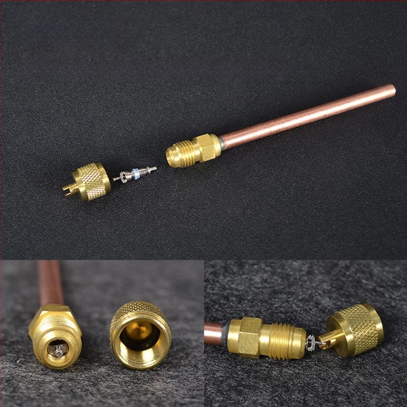 „Hongsen“ atbulinis vožtuvas HS-110 adatinis vožtuvas šaldytuvo fluorido antgalis skysčio antgalis šaldytuvo greitoji jungtis fluorido greitoji jungtis