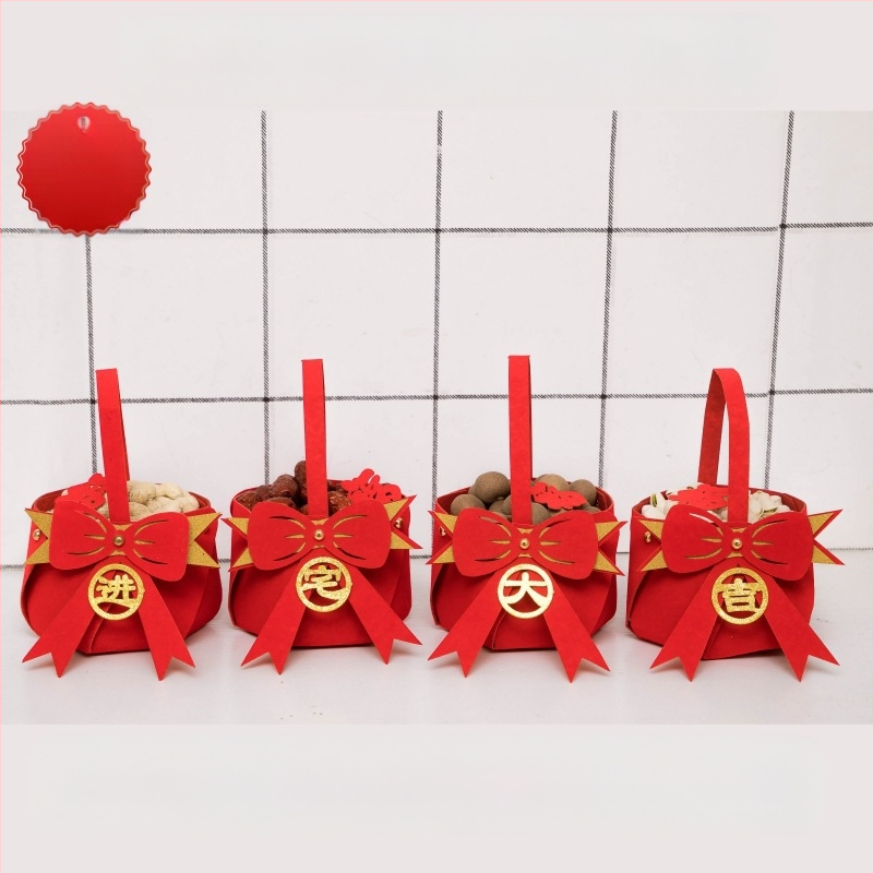 Украса за щастливо новоселване, оформление на дома, консумативи за ритуали при преместване, преносима кошница, нова къща, хол, креативни орнаменти