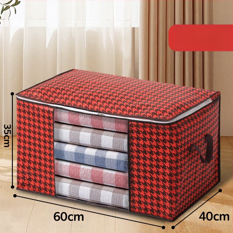 Houndstooth-kujuline hoiukott majapidamisriiete jaoks, sulejopede hoiukott, muu korraldus, kolimispagasi kott, reisiladu