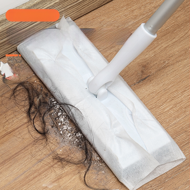 30 tükki põranda elektrostaatilist tolmu eemaldamise lappi kuiva rätikut ühekordselt kasutatavad majapidamispesuvabad juuksetolmu puhastusvahendid moppimiseks