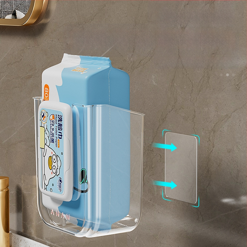 Siurbimo puodelio servetėlių laikymo dėžutė Servetėlių dėžutė, tvirtinama prie sienos Veido prausimosi dėžutė Virtuvės tualetas Pakabinama tualeto dėžutė popieriui