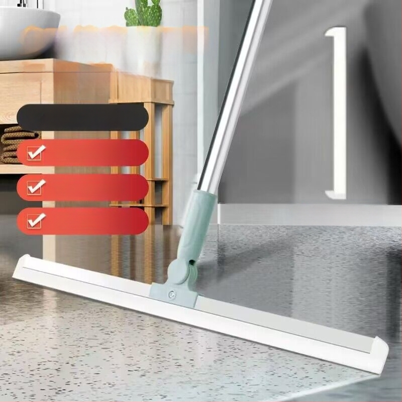 Grindų valytuvo stebuklinga šluota silikoninė grindų valymo šluota vonios kambariui su tualetu daugiafunkcis valytuvo plaukų šepetys