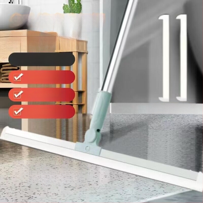 Grindų valytuvo stebuklinga šluota silikoninė grindų valymo šluota vonios kambariui su tualetu daugiafunkcis valytuvo plaukų šepetys