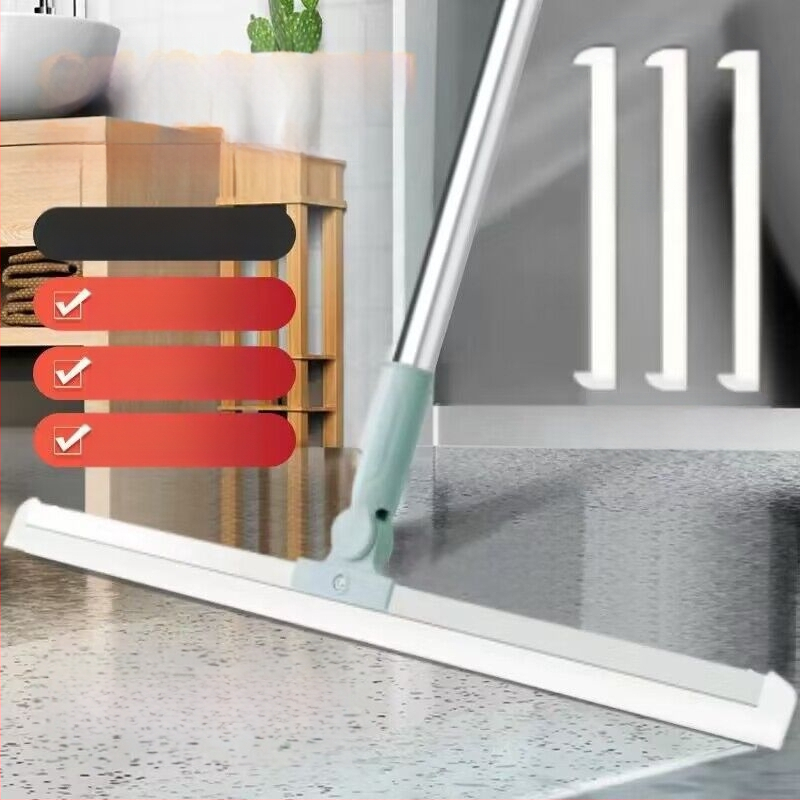 Grindų valytuvo stebuklinga šluota silikoninė grindų valymo šluota vonios kambariui su tualetu daugiafunkcis valytuvo plaukų šepetys