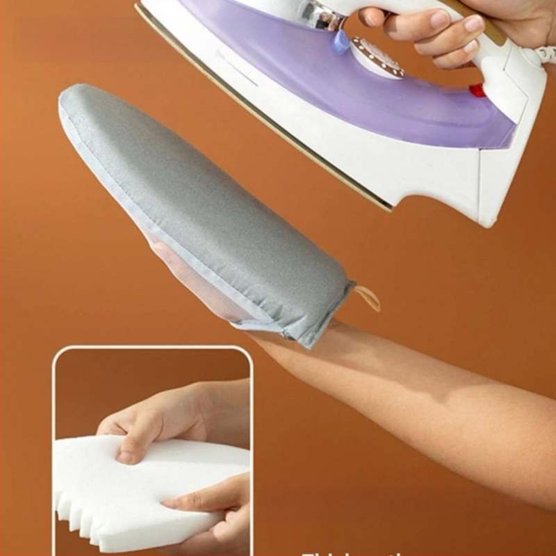 Veleprodaja novih toplinski otpornih rukavica za glačanje protiv opeklina od pare sa srebrnim premazom od zadebljane spužve na zalihi