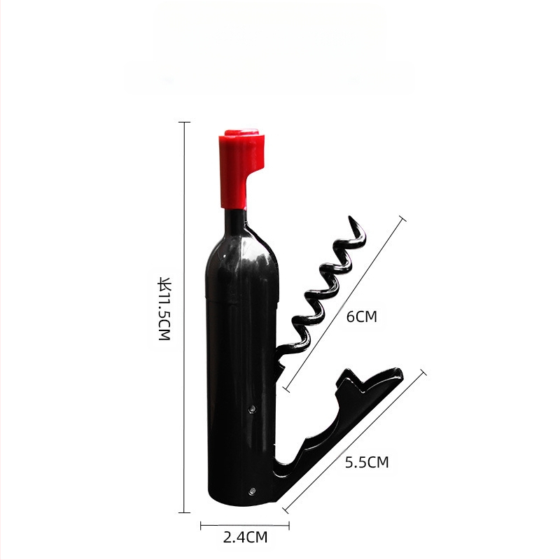 Loominguline külmkapimagnetiga multifunktsionaalne veinipudeliavaja plastveinipudel laos