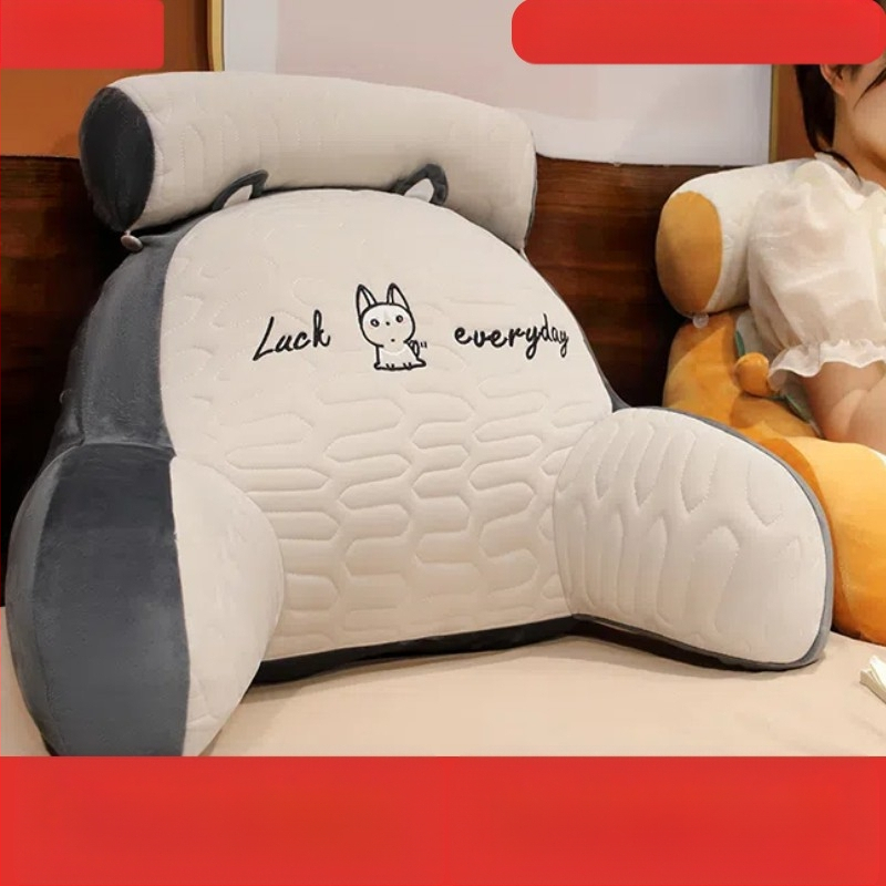 Hulgimüük jäämüts voodipehmendusega pehme kott voodipadi suur seljatoe padi tüdrukutele magamisdiivanil vöökoht