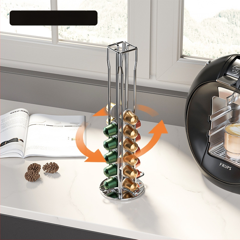 Majapidamistarbed Galvaniseeritud Nespresso kapslite riiul Triikraua hoiuriiul Kohvikapslite riiul Vitriinriiul Hoiuriiul