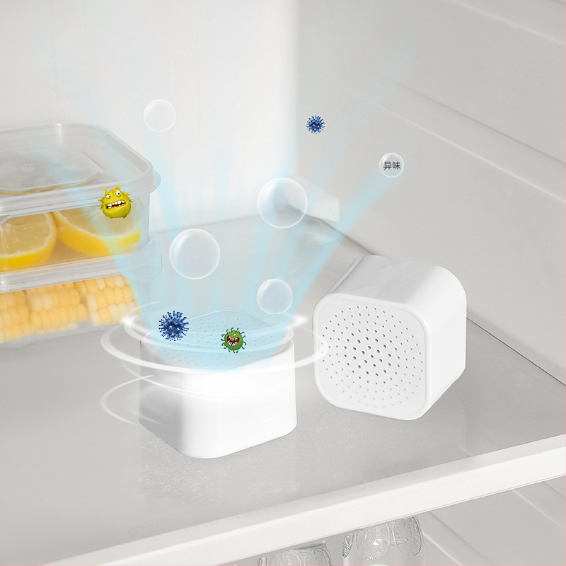 Naujas nešiojamas ir pastos dvigubos paskirties šaldytuvo aktyvuotos anglies dezodorantas, dėžutė, virtuvės spintelė, nešiojama mini dezodoranto dėžutė, 6 vnt. pakuotė