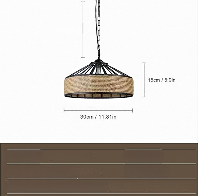 Zhongshani lambid, Ameerika retro maamaja kanepiköiega lühter, kohvik, restoran, baar, baari atmosfäär, jurta lühter