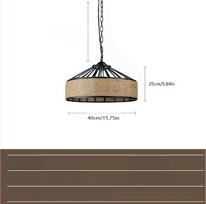 Zhongshani lambid, Ameerika retro maamaja kanepiköiega lühter, kohvik, restoran, baar, baari atmosfäär, jurta lühter