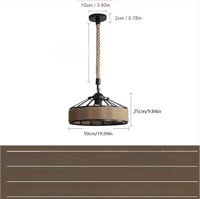 Zhongshani lambid, Ameerika retro maamaja kanepiköiega lühter, kohvik, restoran, baar, baari atmosfäär, jurta lühter
