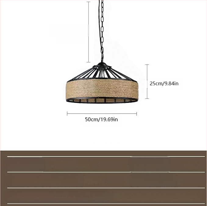Zhongshani lambid, Ameerika retro maamaja kanepiköiega lühter, kohvik, restoran, baar, baari atmosfäär, jurta lühter