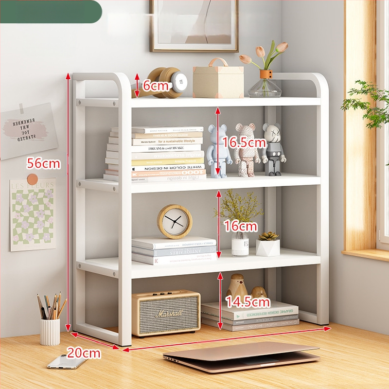 Ρυθμιζόμενη βιβλιοθήκη για ψηλό όροφο, πολυεπίπεδη βιβλιοθήκη αποθήκευσης για το σπίτι, ενσωματωμένη βιβλιοθήκη τοίχου για το σπίτι, βιβλιοθήκη για το πάτωμα, επιφάνεια εργασίας