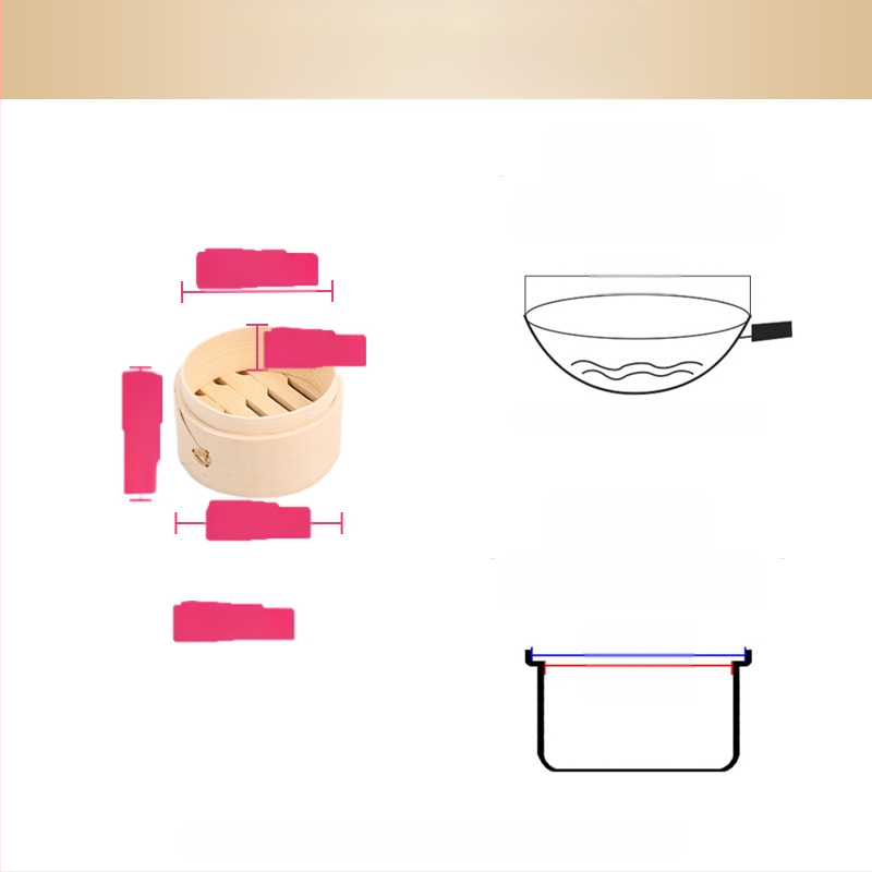 Mazs tvaikonis bambusa tvaikonis mazs tvaikonis tvaicēti pelmeņu tvaikonis bambusa tvaikonis mini tvaikonis bambusa komerciālais tvaikonis