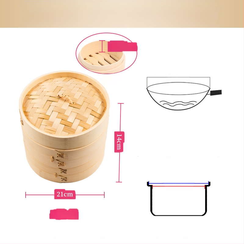 Mazs tvaikonis bambusa tvaikonis mazs tvaikonis tvaicēti pelmeņu tvaikonis bambusa tvaikonis mini tvaikonis bambusa komerciālais tvaikonis