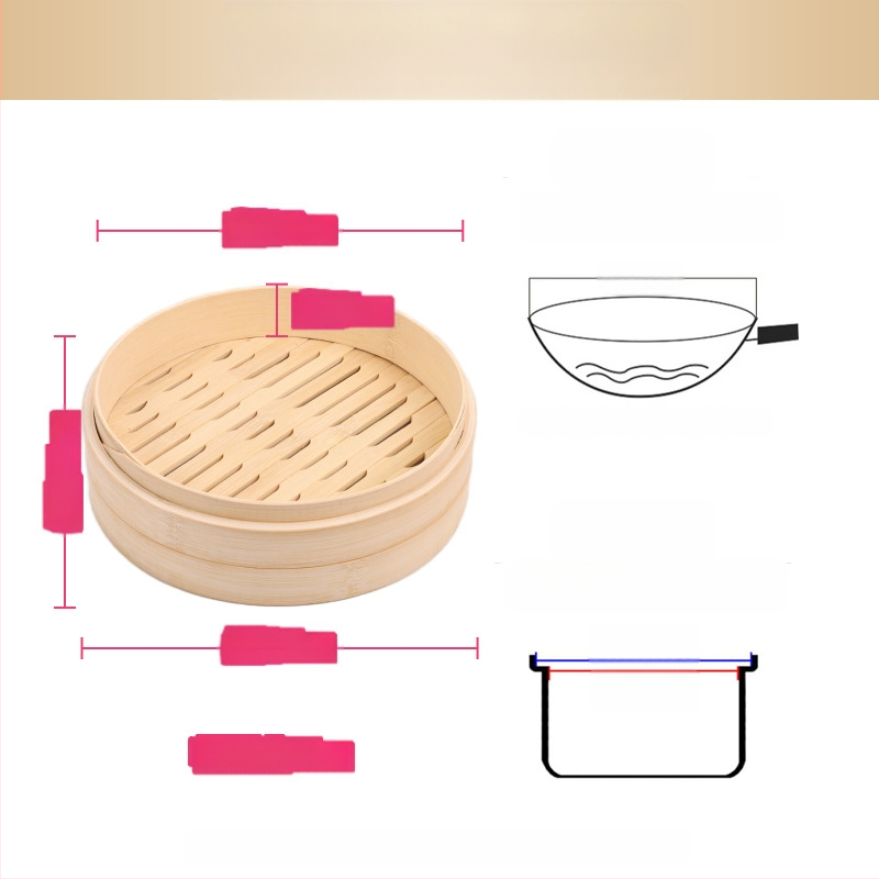 Mazs tvaikonis bambusa tvaikonis mazs tvaikonis tvaicēti pelmeņu tvaikonis bambusa tvaikonis mini tvaikonis bambusa komerciālais tvaikonis