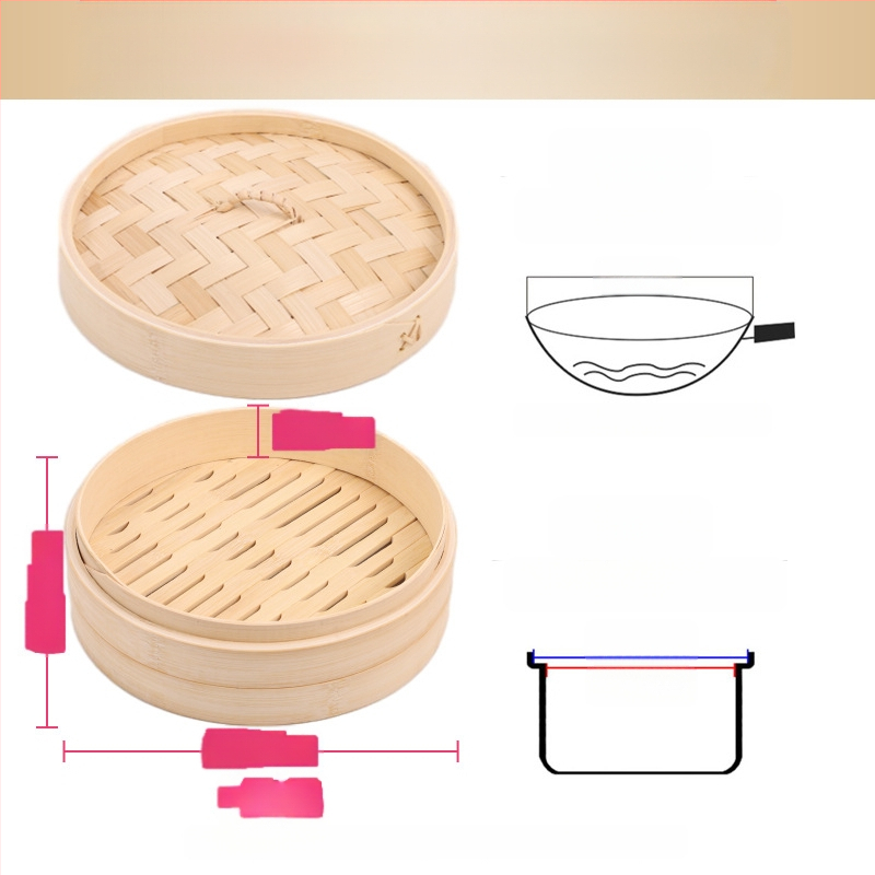 Mazs tvaikonis bambusa tvaikonis mazs tvaikonis tvaicēti pelmeņu tvaikonis bambusa tvaikonis mini tvaikonis bambusa komerciālais tvaikonis