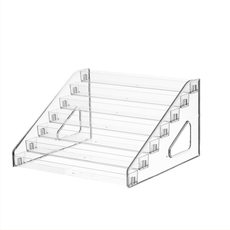 Küünekunsti vitriin, lauaarvuti, küünelakiliim, mitmekihiline akrüül, läbipaistev astmeline vitriin, küünelakiliimi hoiuriiul