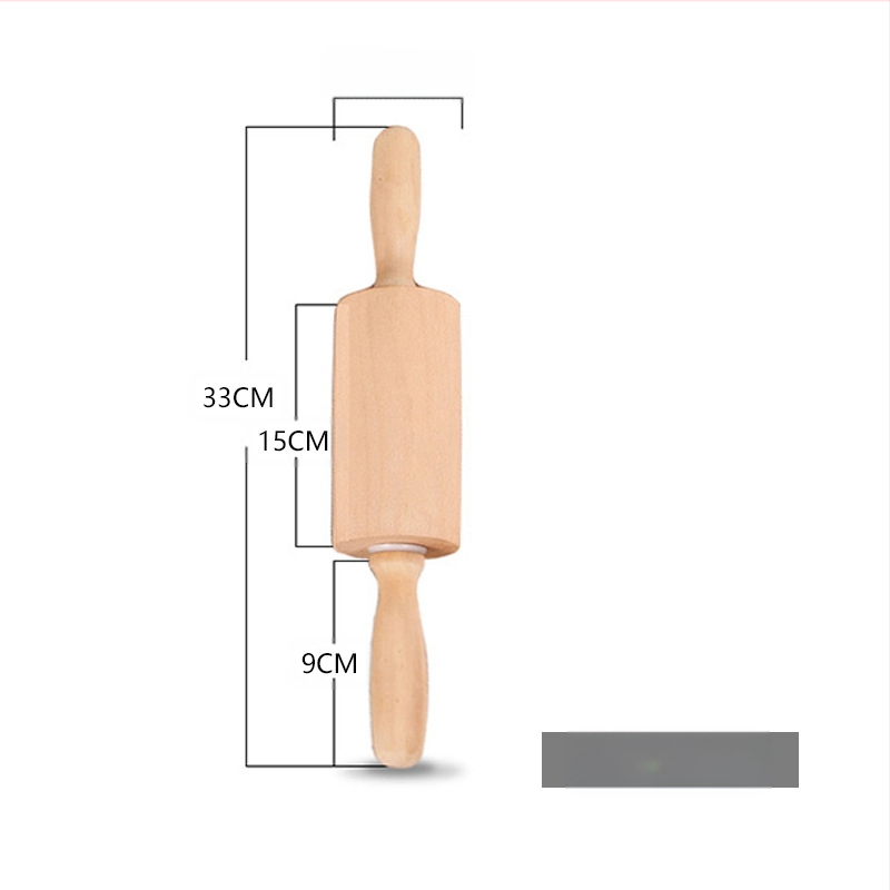 Lotoso medienos buitinis kočėlas be dažų be vaško volelis kočėlas koldūnų odos spaudimo lazdelė kepimo virtuvės LOGOTIPAS