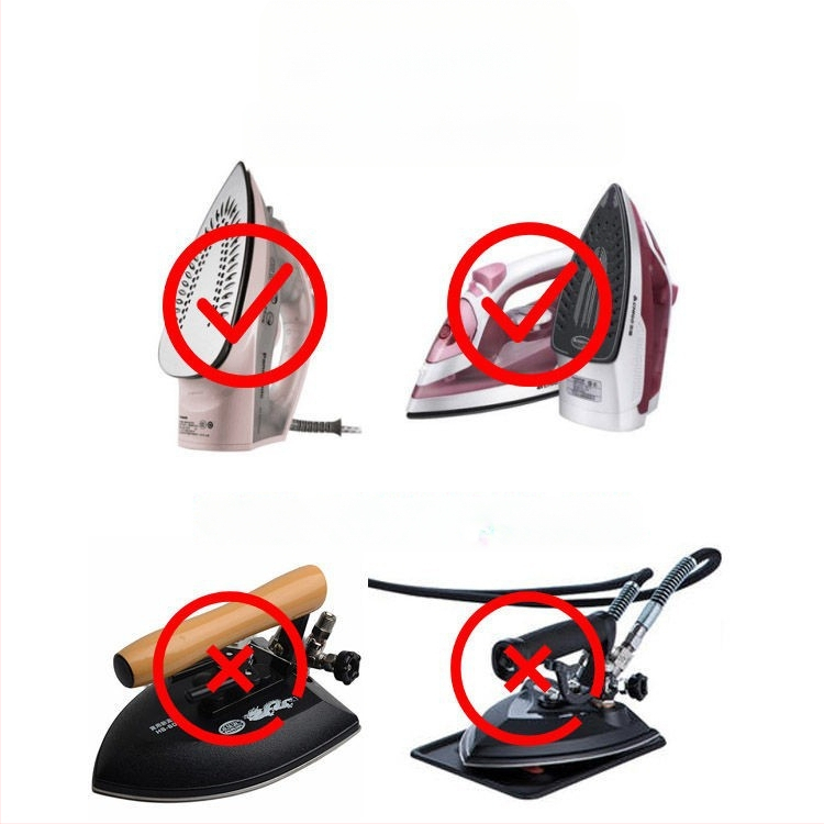 Aukštos kokybės buitinis lyginimo batų lyginimo batų užvalkalas, apsaugantis nuo šviesos, apsaugantis nuo nudegimų, garinis lygintuvo dugno užvalkalas, universalus buitinis elektrinis lygintuvas