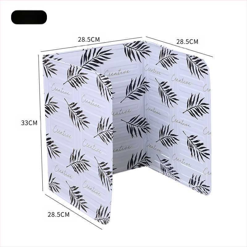 Virtuvės buitinė kūrybinė karščiui atspari, alyvai atspari, purslams atspari dujinė viryklė, alyvos lėkštė, kepimo alyvai atspari plokštė, šilumos izoliacinė plokštė, aliuminio folijos pertvara