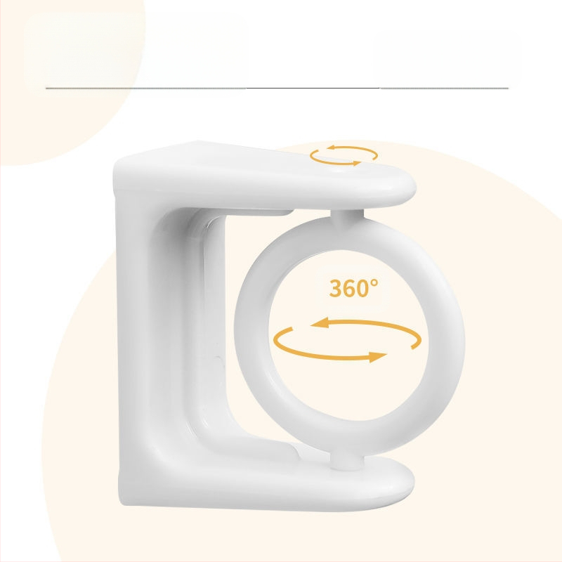 360 ° besisukantis pakabinamas žiedas vonios kambariui, virtuvei, miegamajam, be perforatorių, prie sienos tvirtinamas daugiafunkcis meškerių laikiklis, tarpvalstybinė didmeninė prekyba